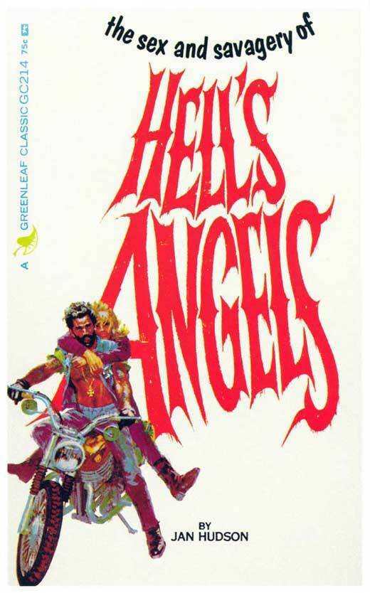 HELL'S ANGELS Movie POSTER 11x17 Retro Book Cover