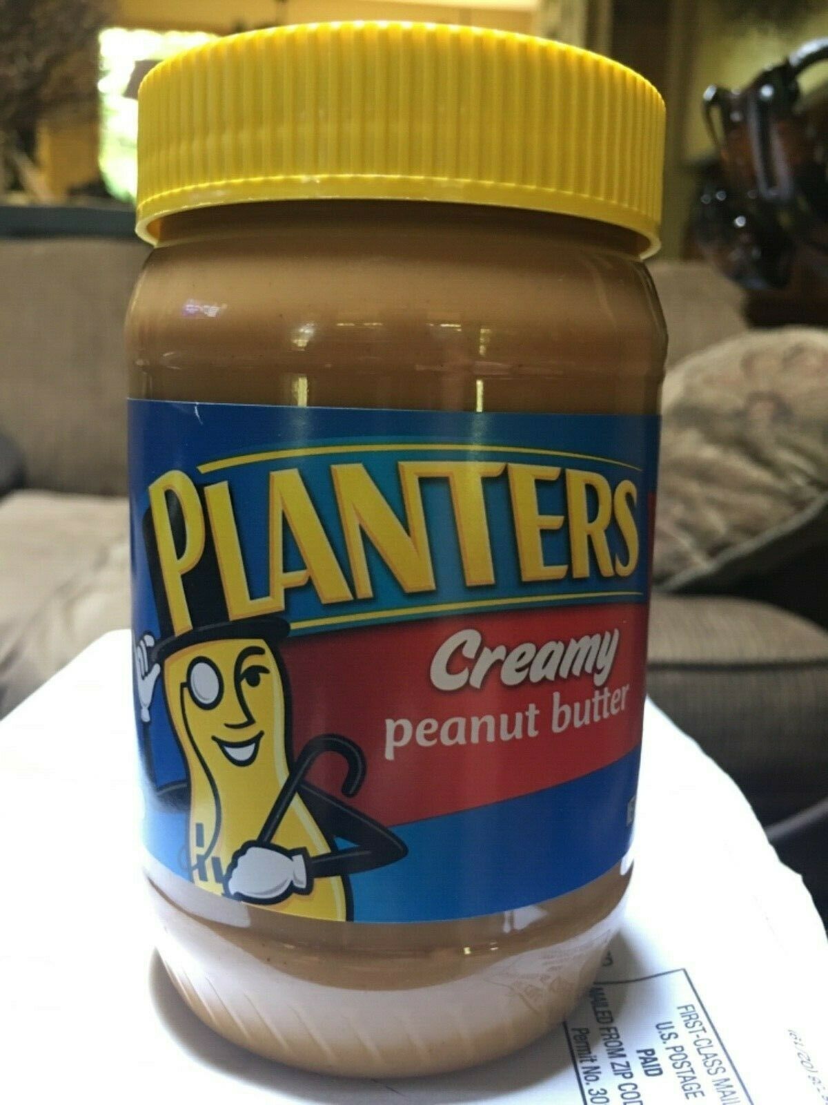 Planters Creamy Peanut Butter, 18 Oz., (510g) Best Before Date Nov 29, 2021