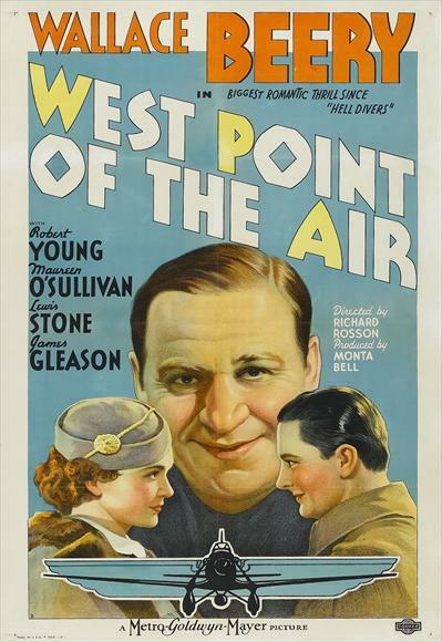 WEST POINT OF THE AIR Movie POSTER 27x40