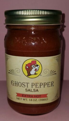 Buc-ee's 14oz Ghost Pepper Salsa. Extra Hot. Exp:01/23. Found Only In Stores