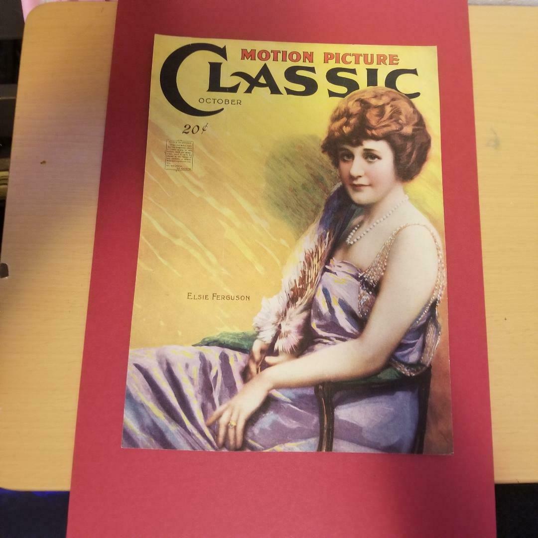 1920 Motion Picture Classic ELSIE Fergusoin (cover only)