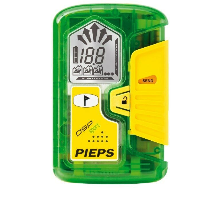 New Pieps Dsp Sport Avalanche Beacon W/soft Case And Strap