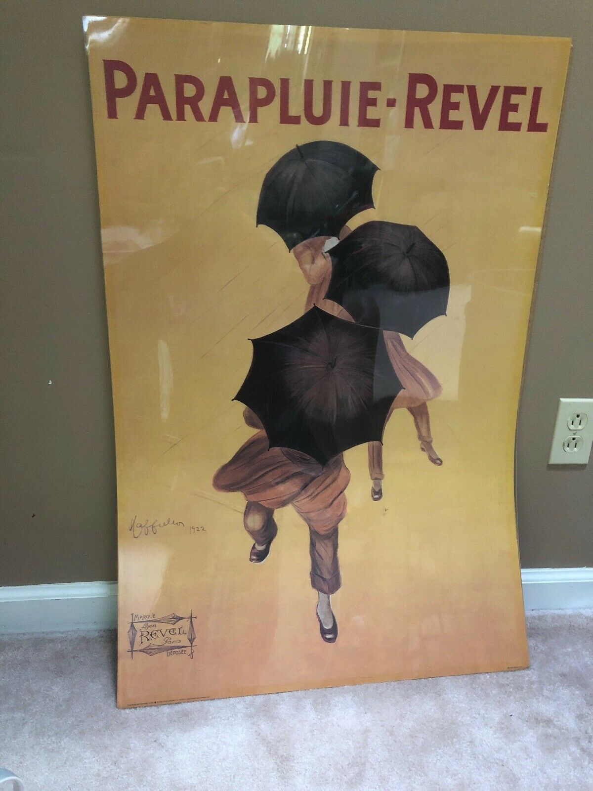 Portal Publications Parapluie-Revel poster ARL715 litho