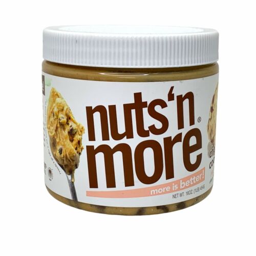 Nuts 'n More Protein Superfood Peanut Spread - Chocolate Chip Cookie Dough 16oz